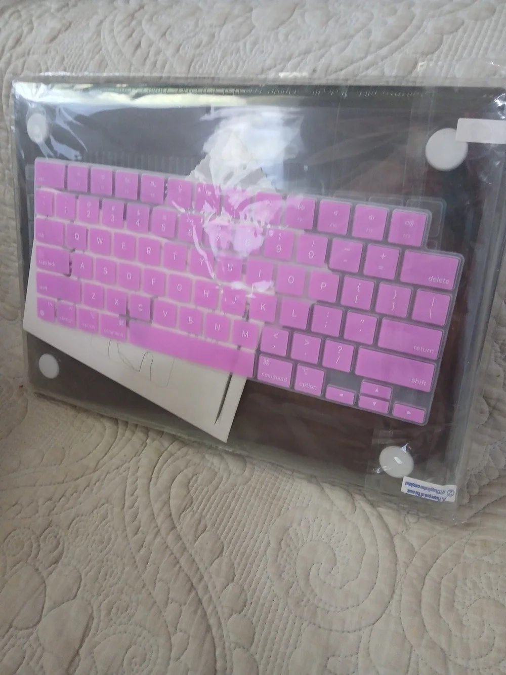 Whimsigoth Celestial MacBook Pro 14 Inch M4 Case Bundle w/ Keyboard Cover Cloth